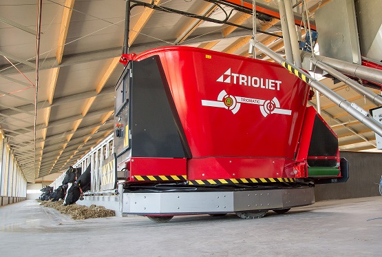rijdende voerrobot Triomatic